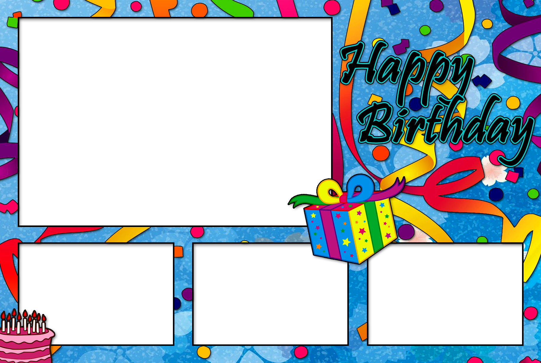 birthday photo booth layout 1