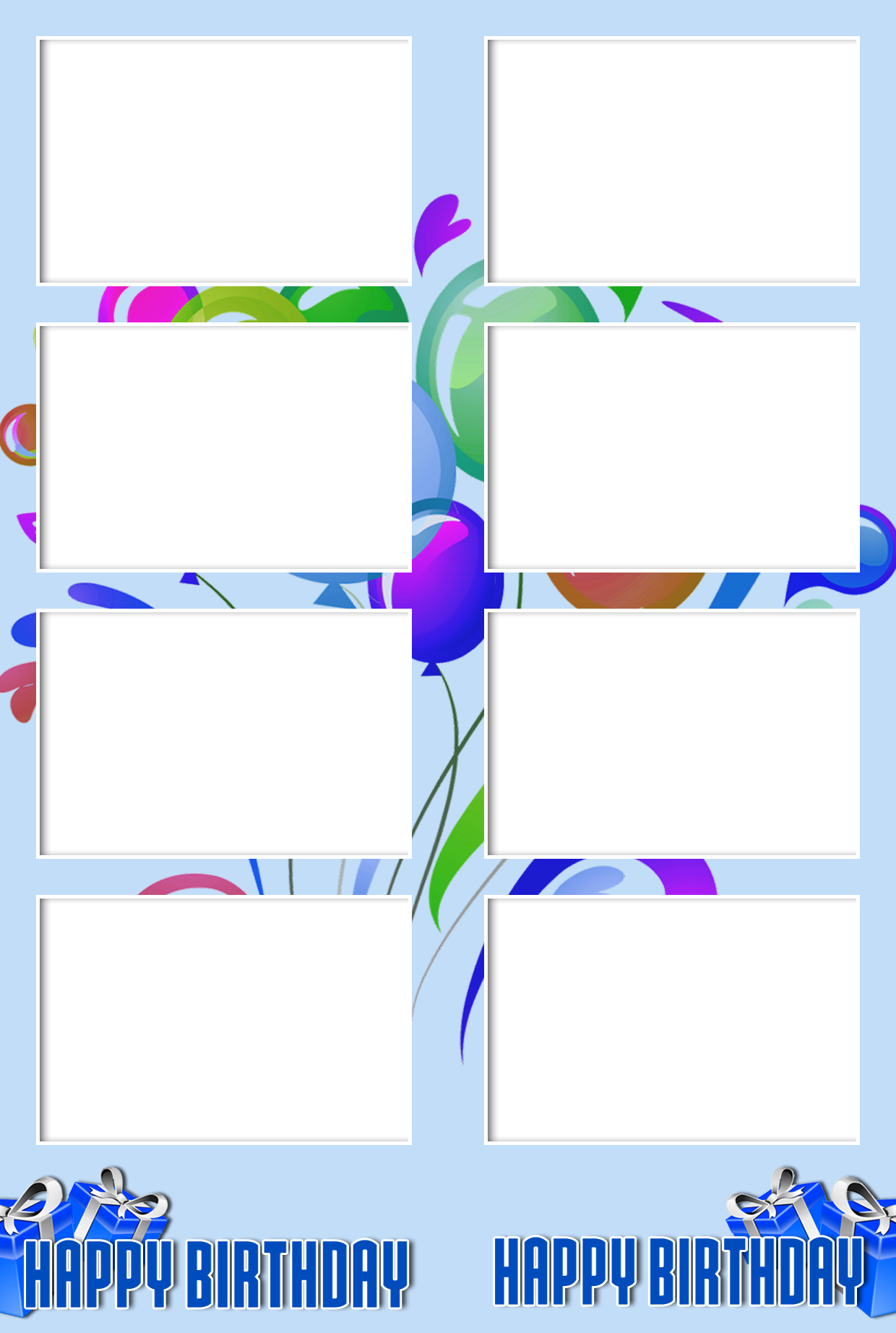 birthday photo booth layout 8