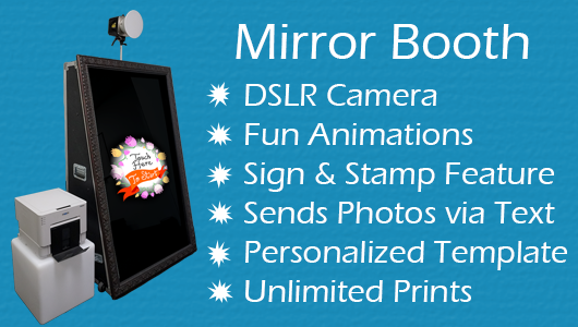 Mirror Photo Booth | Photo Booth San Antonio | Prom DJ I Karaoke rentals
